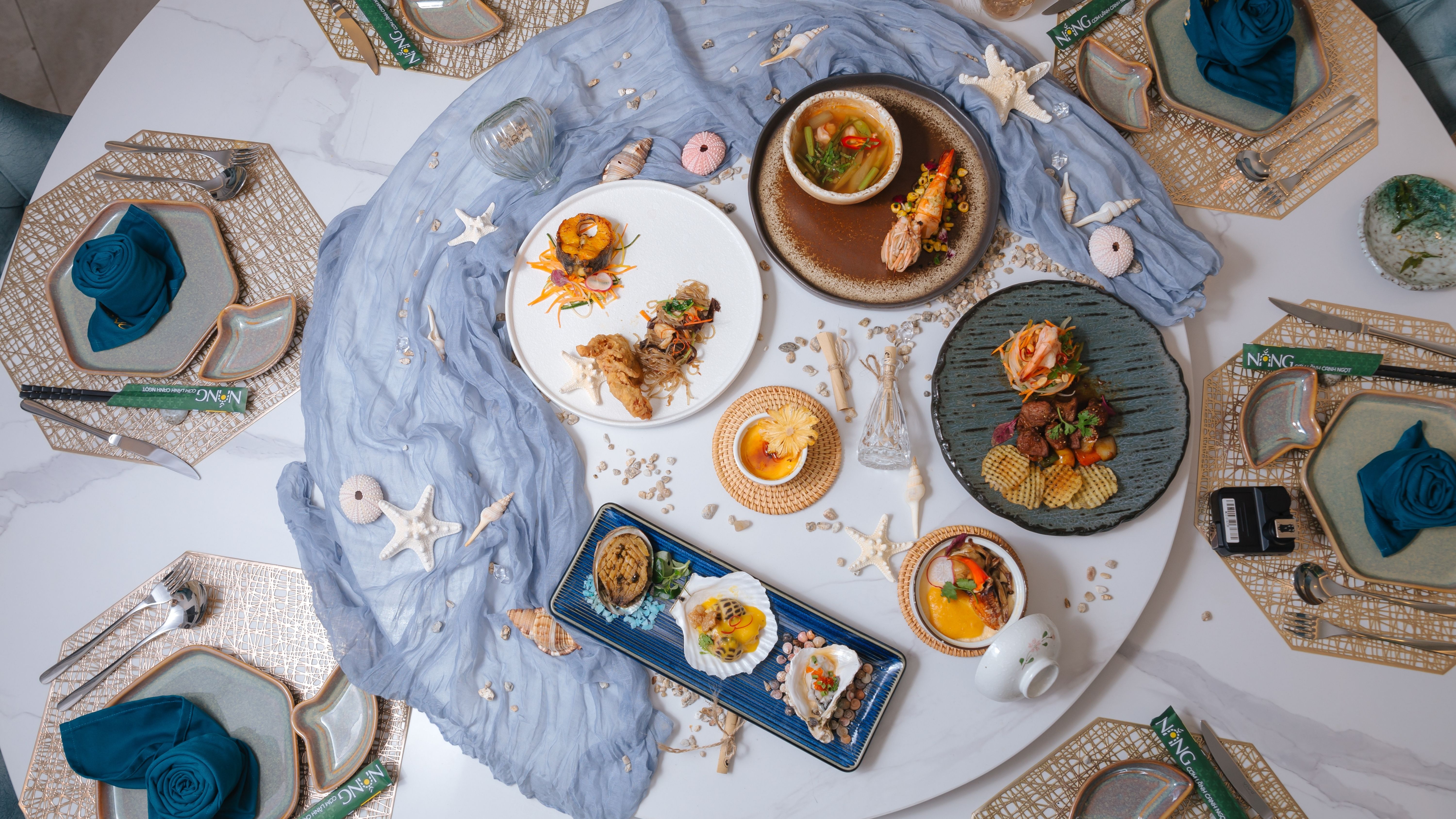 MENU TIỆC Á