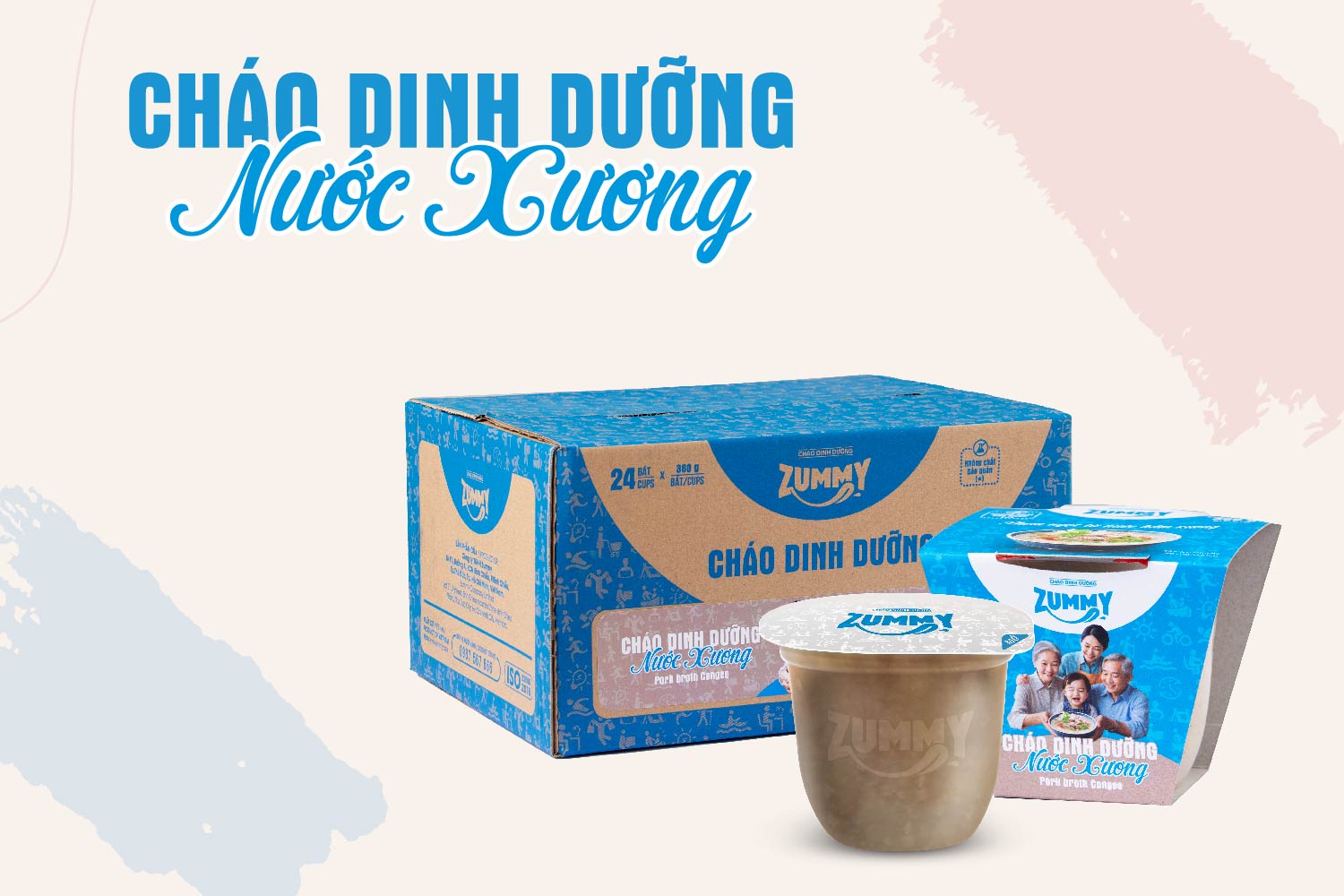 Cháo dinh dưỡng nước xương