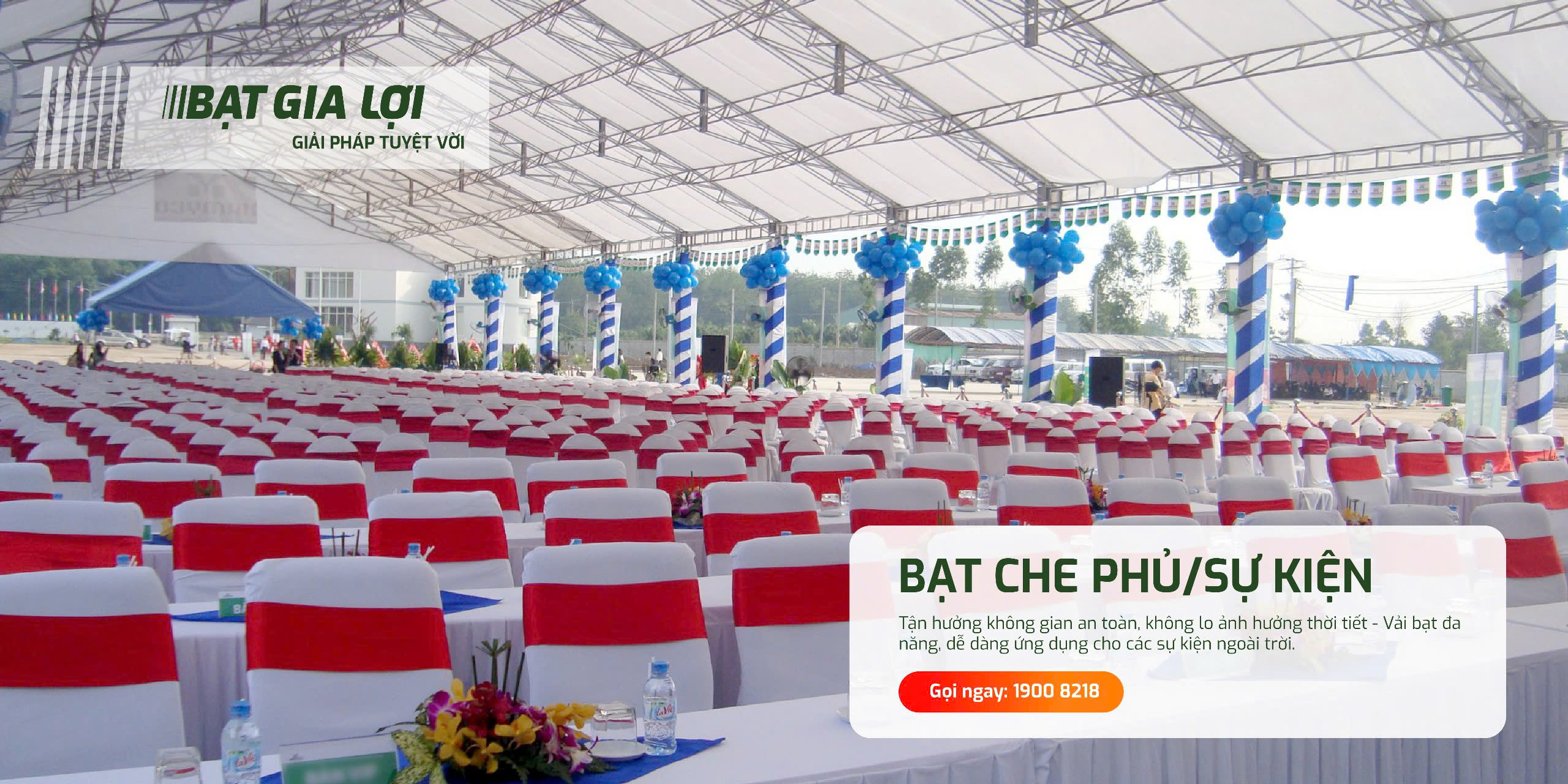 Bạt che phủ, bạt sự kiện