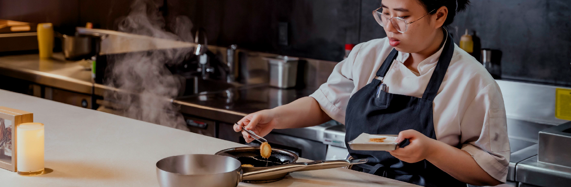 Gallery Artist preparing food