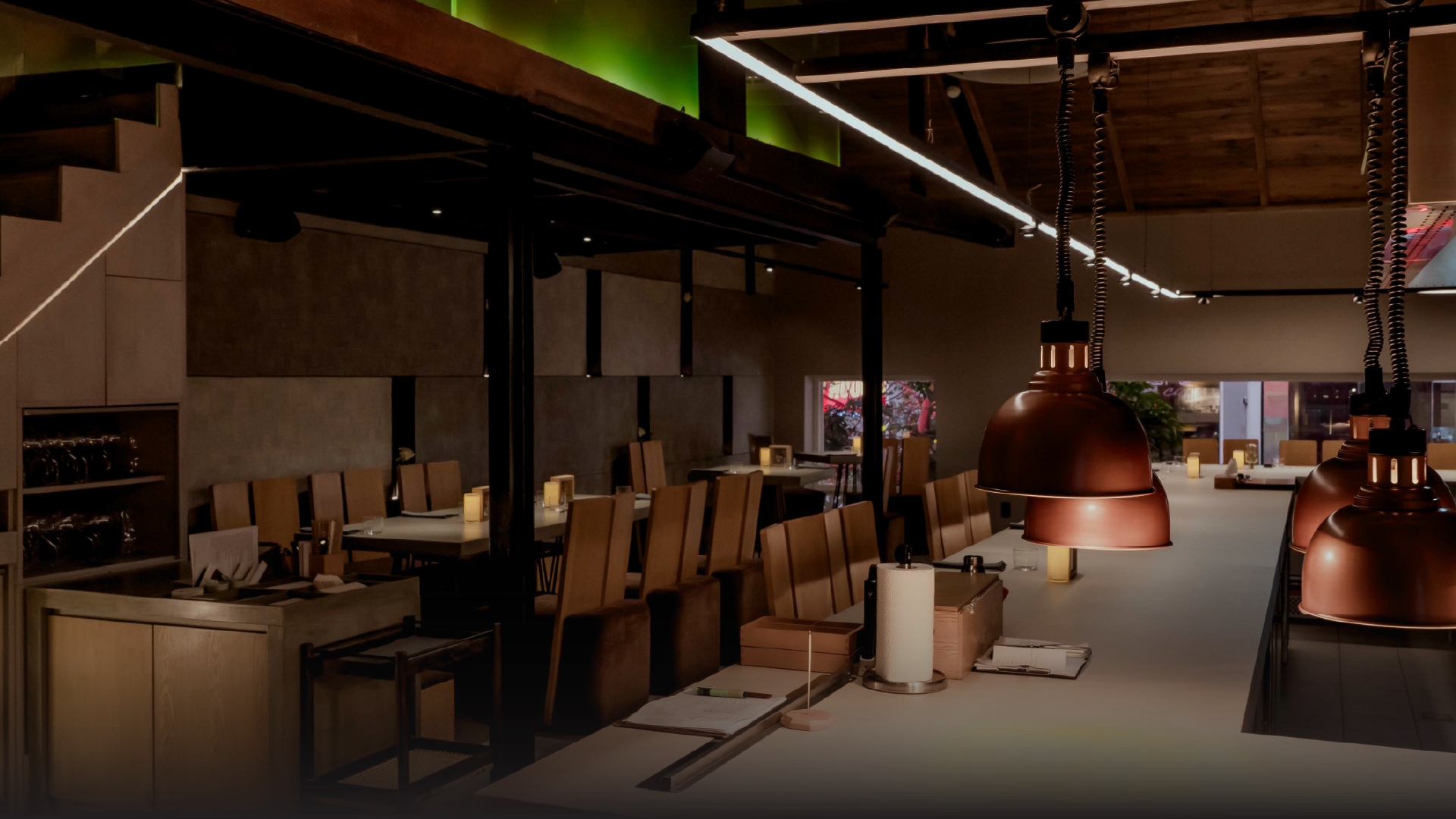 The Monkey Gallery DINING interior