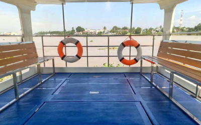 Sightseeing at the back