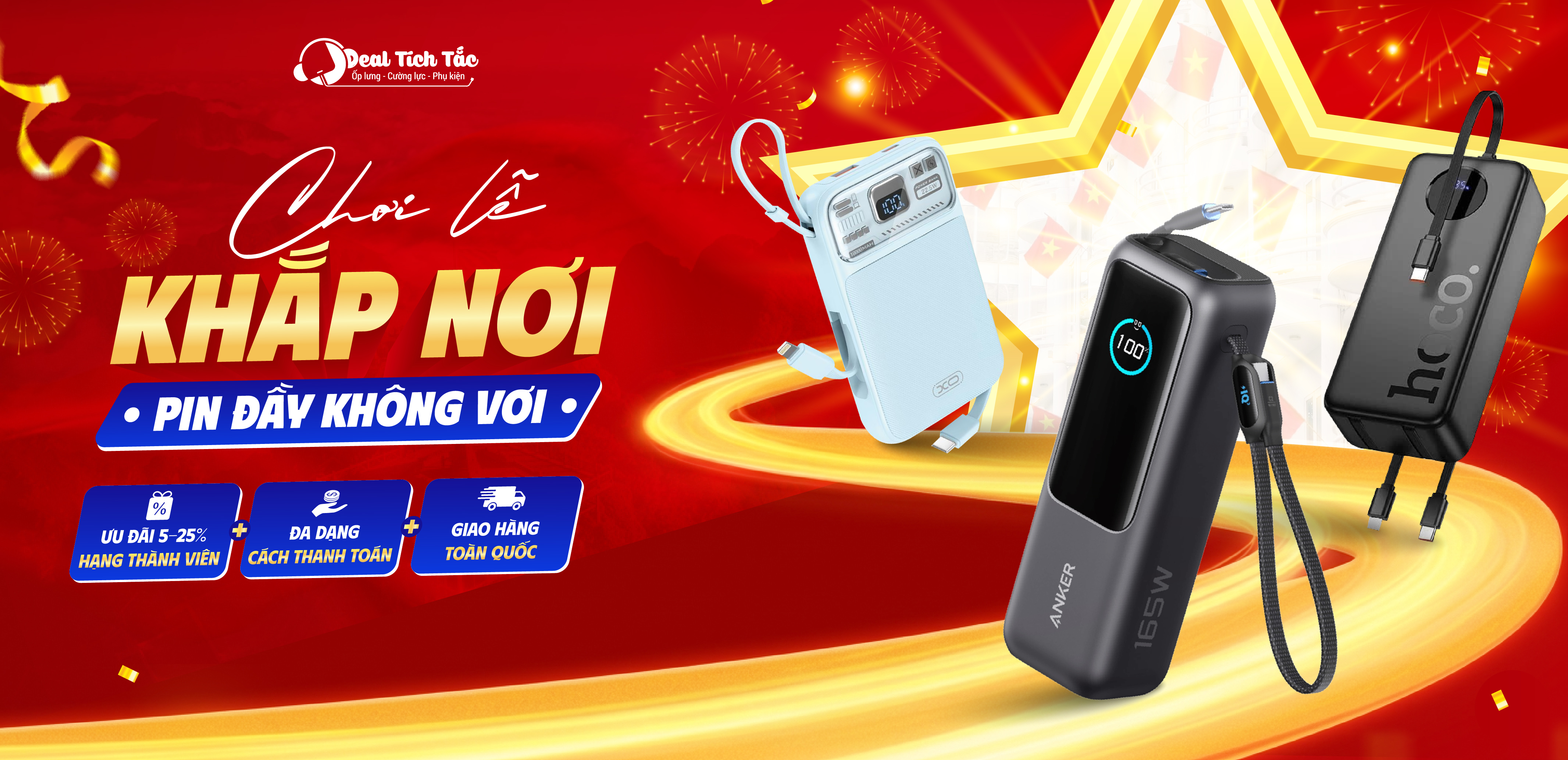Chơi Lễ Khắp Nơi - Pin Đầy Không Vơi
