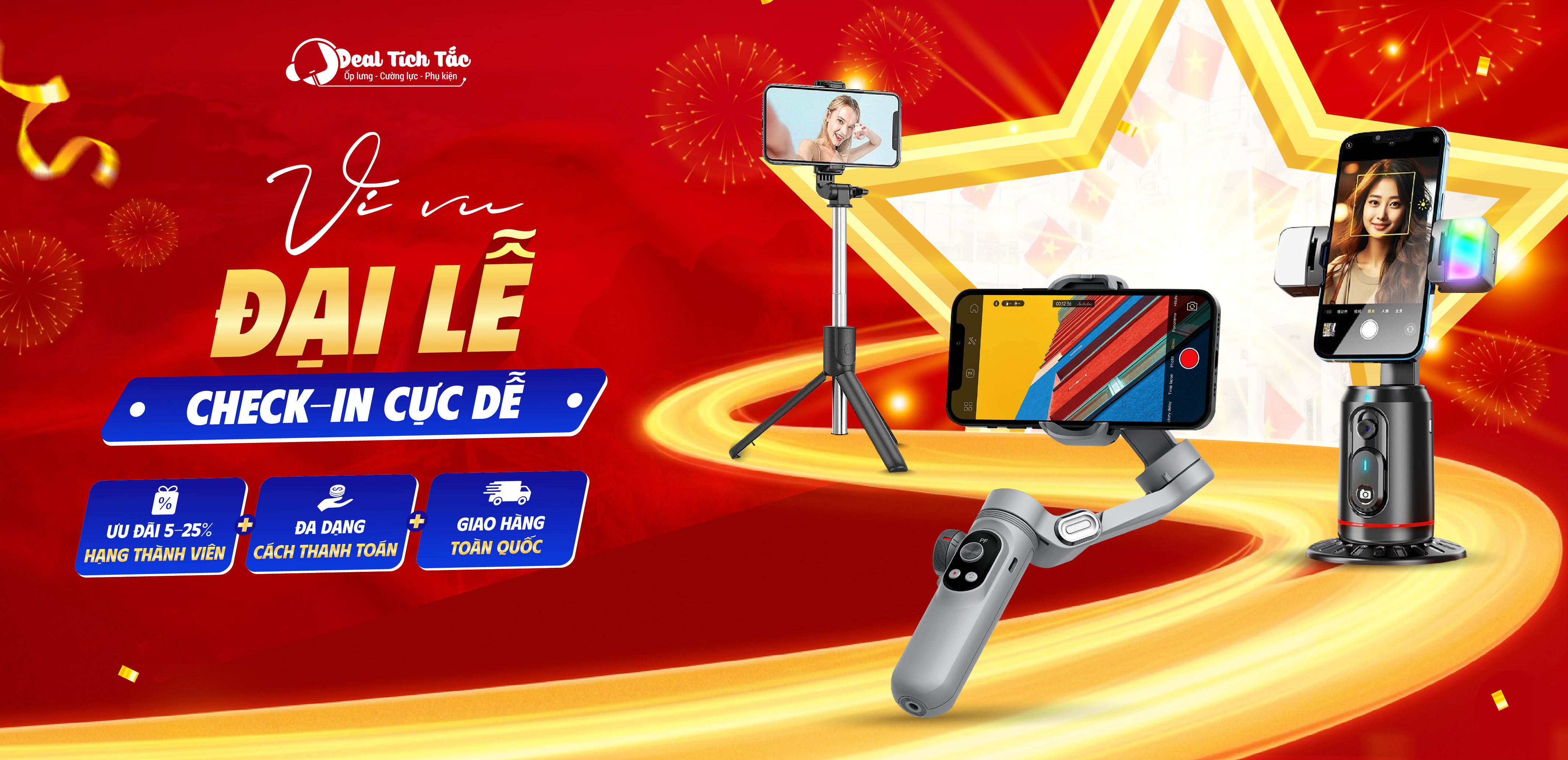 Vi Vu Đại Lễ - Checkin Cực Dễ