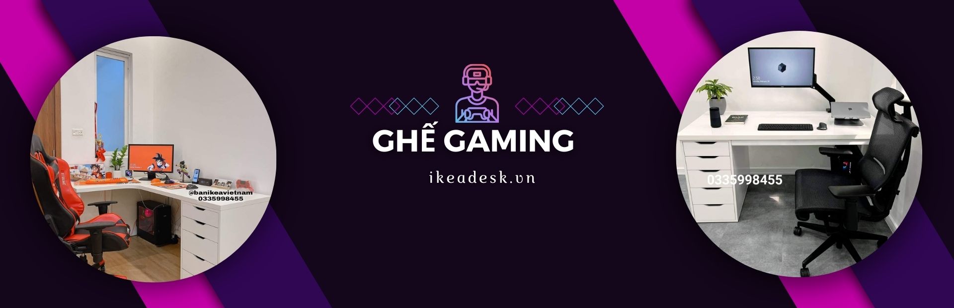 Ghế Công Thái Học - Banner