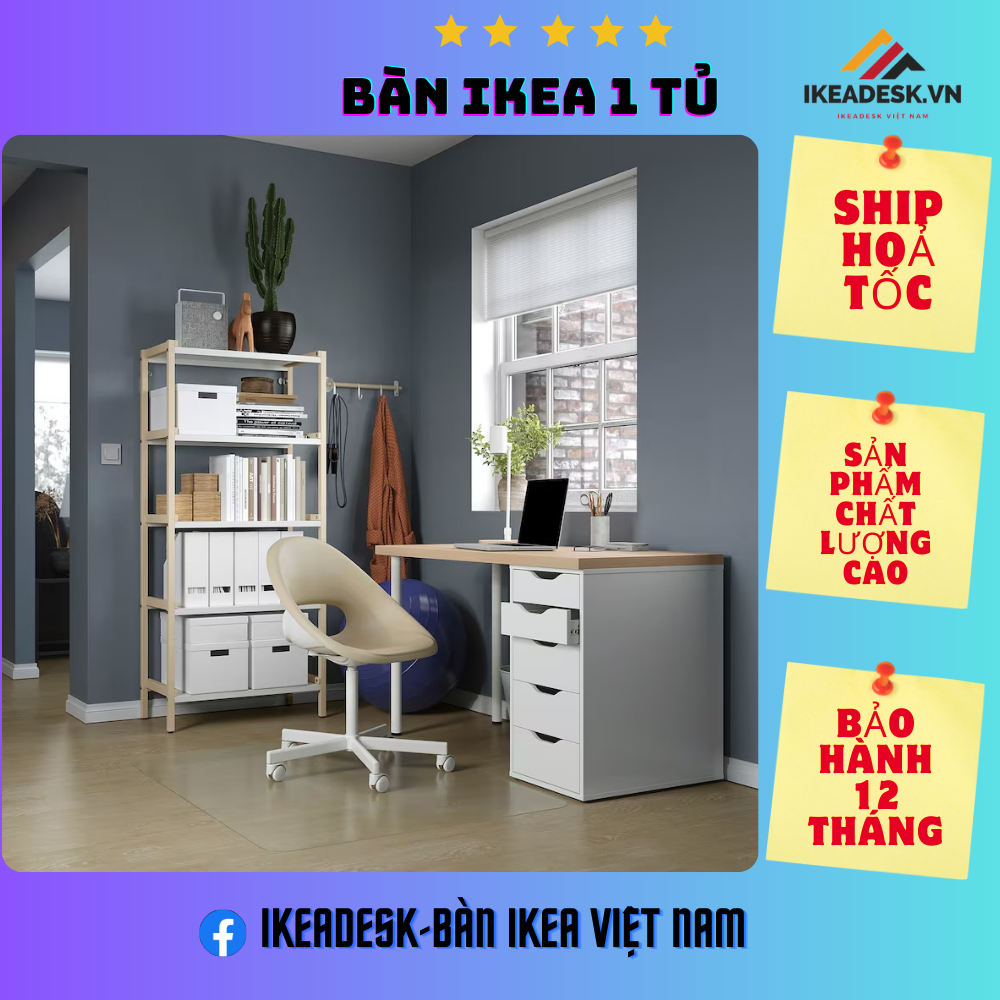 Bàn IKEA 1 Tủ - Icon