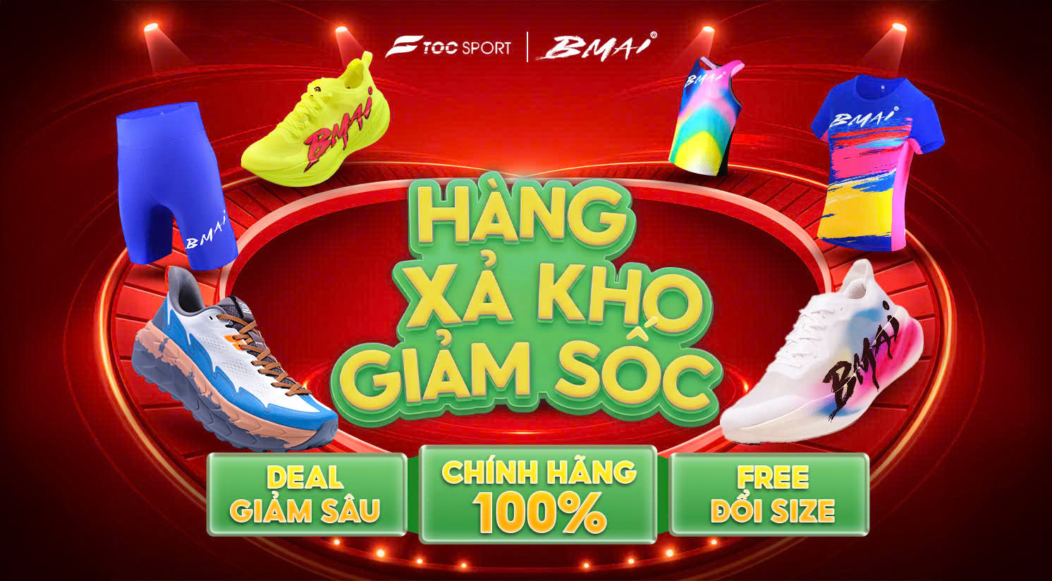 giày chạy bộ xả kho