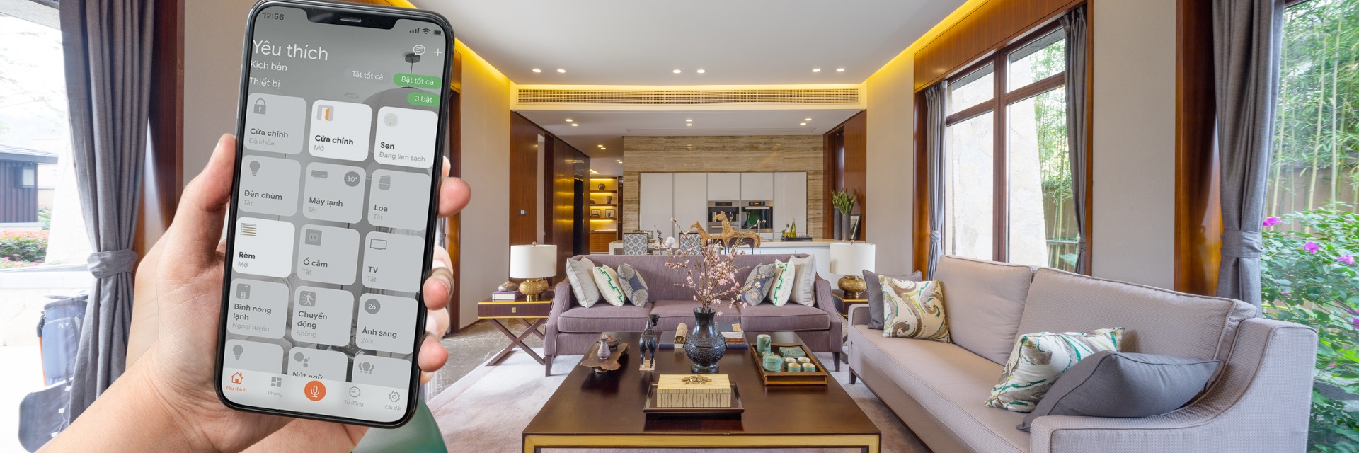 Rèm thông minh - Banner