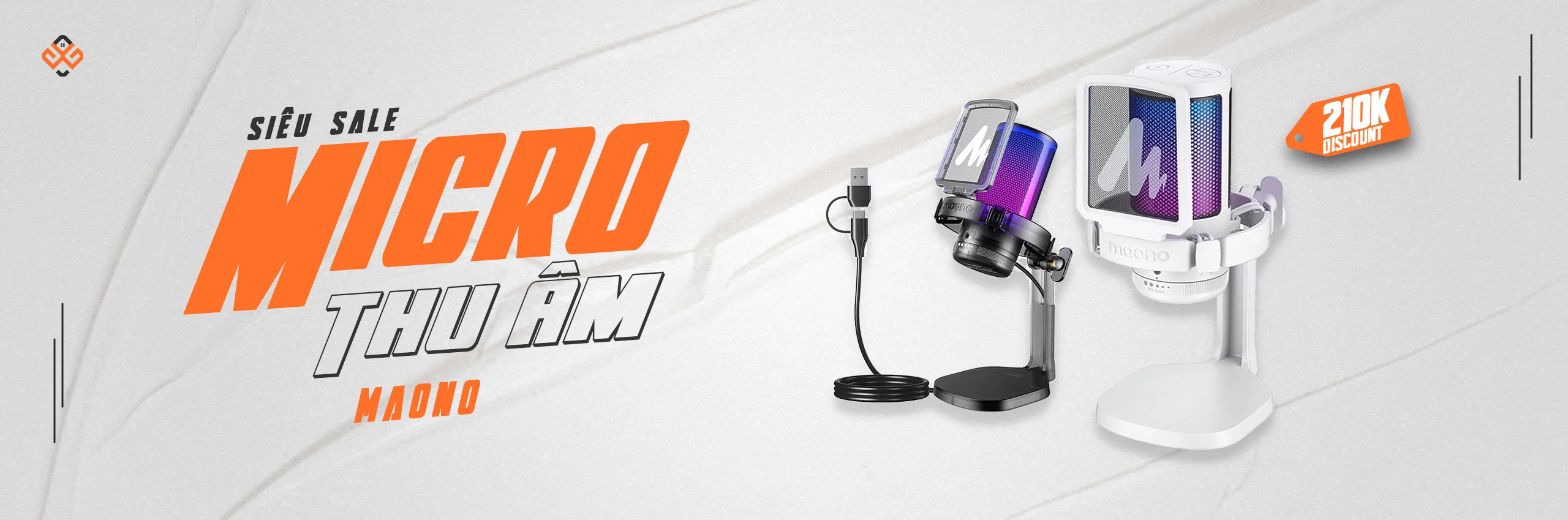 Micro thu âm Maono đang giảm giá