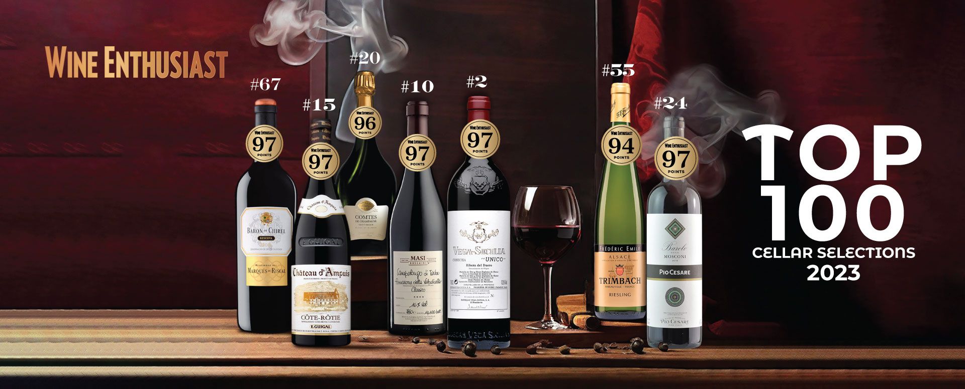 Top 100 Wine Enthusiast 2023