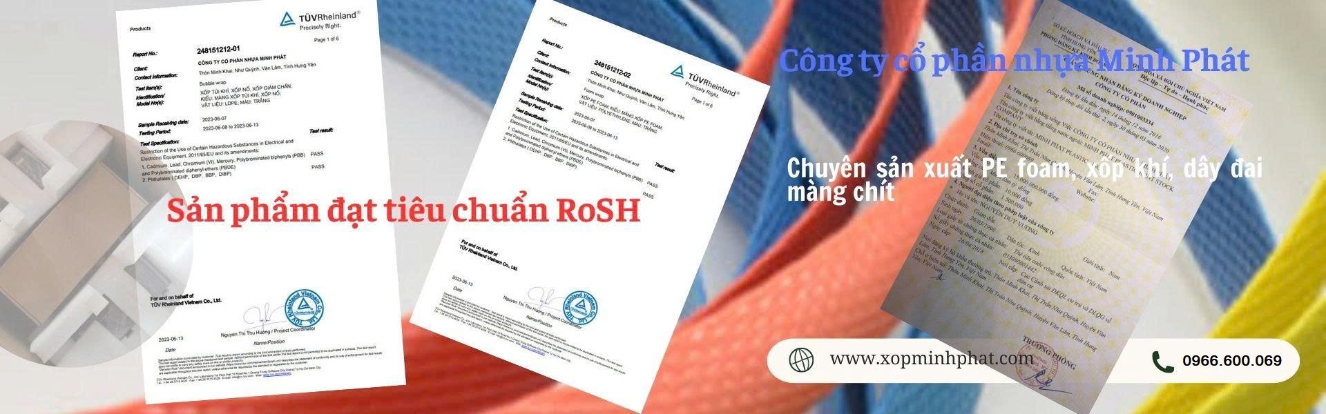 PE Foam định hình Minh Phát