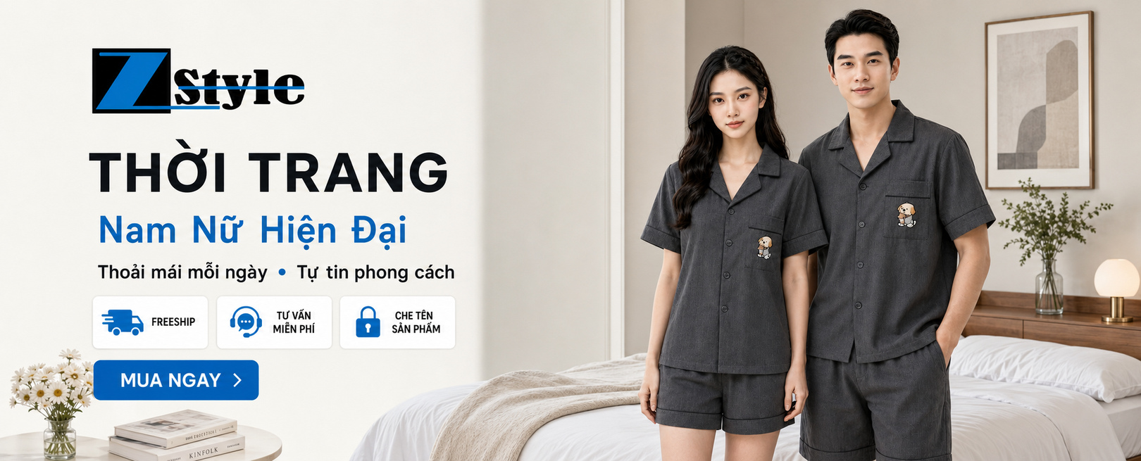 Sản phẩm thời trang đồ lót nam nữ Zstyle