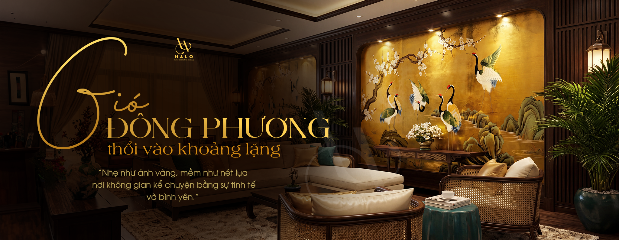 Tranh dán indochine 