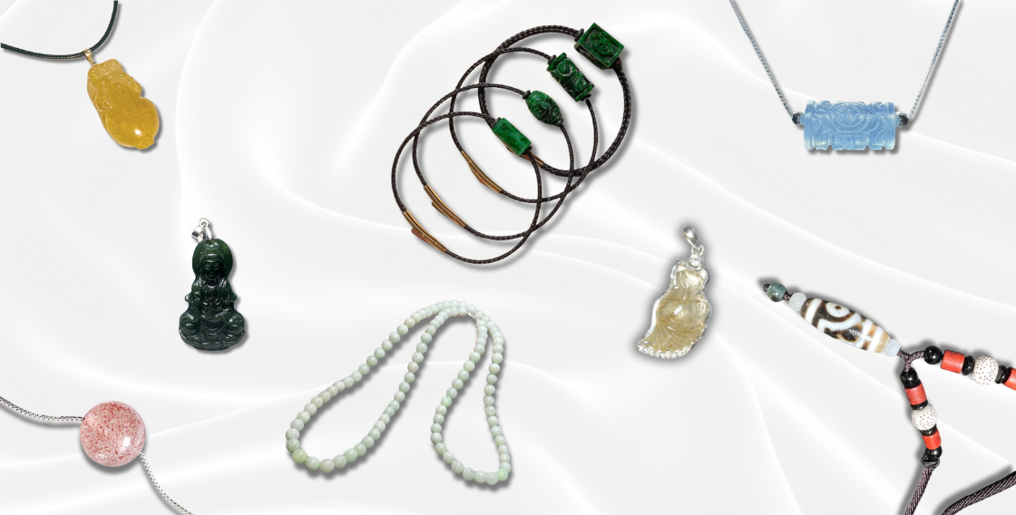 MẶT DÂY CHUYỀN, DÂY ĐEO TAY ĐÁ TỰ NHIÊN