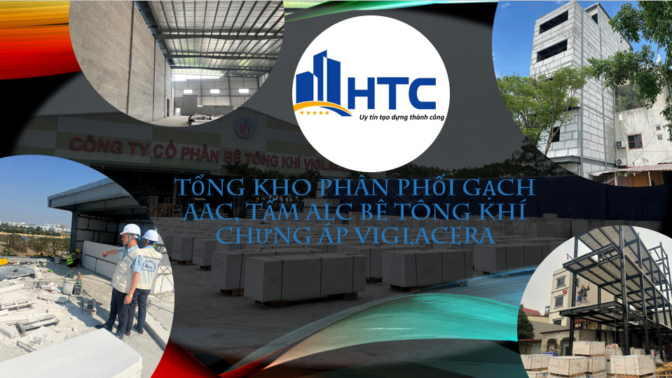 Tổng kho phân phối bê tông khí chưng áp Viglacera