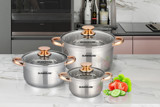 Bộ nồi inox 5 đáy