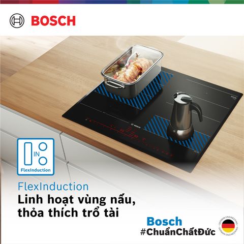 Bếp từ - Linh hoạt vùng nấu