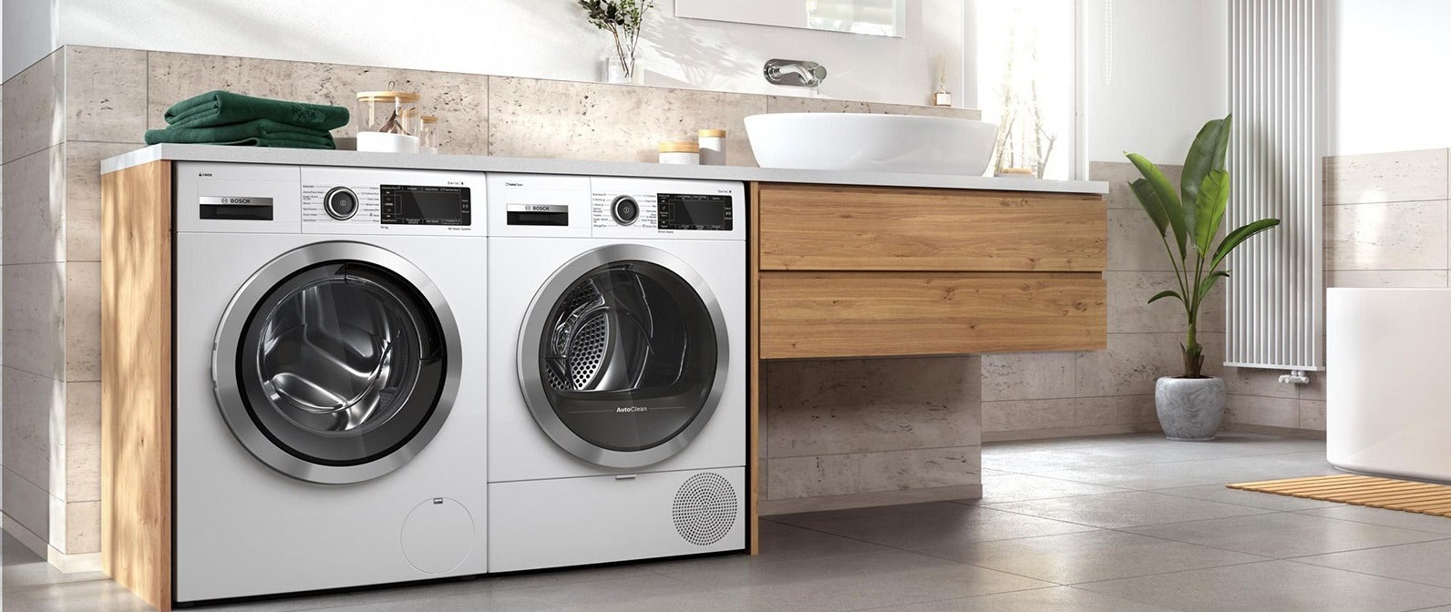 Máy giặt & máy sấy - Banner