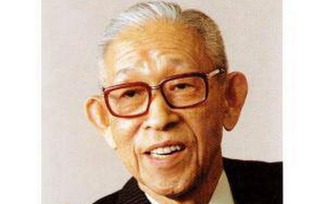 Ông Matsushita Konosuke -  Nhà sáng lập của tập đoàn Panasonic – nhà quản lý lỗi lạc, nhà tư tưởng nổi tiếng của Nhật và toàn thế giới