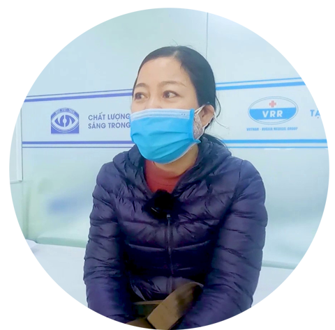 Bệnh nhân Nguyễn Thị Song