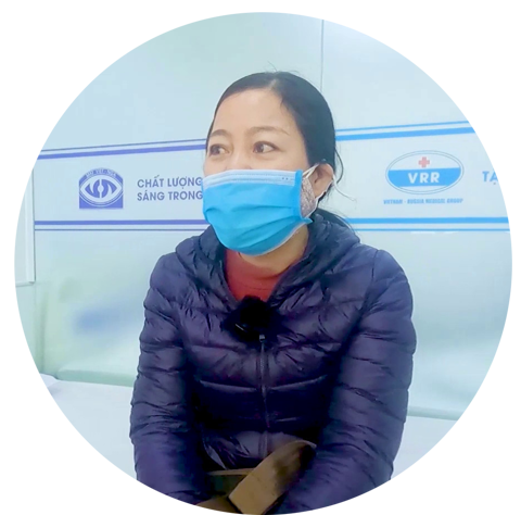 Bệnh nhân Nguyễn Thị Song