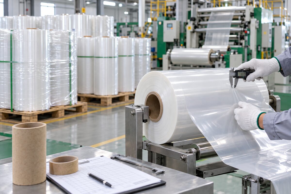Kiểm tra cuộn niêm phong tự động tại nhà máy Nhựa Tân Phát