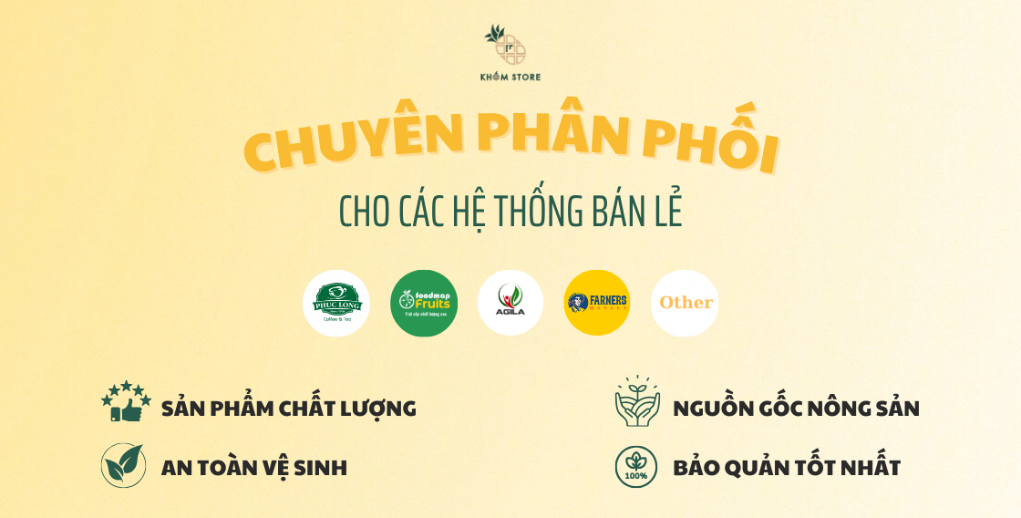 Chuyên Phân Phối Cho Các Hệ Thống Bán Lẻ