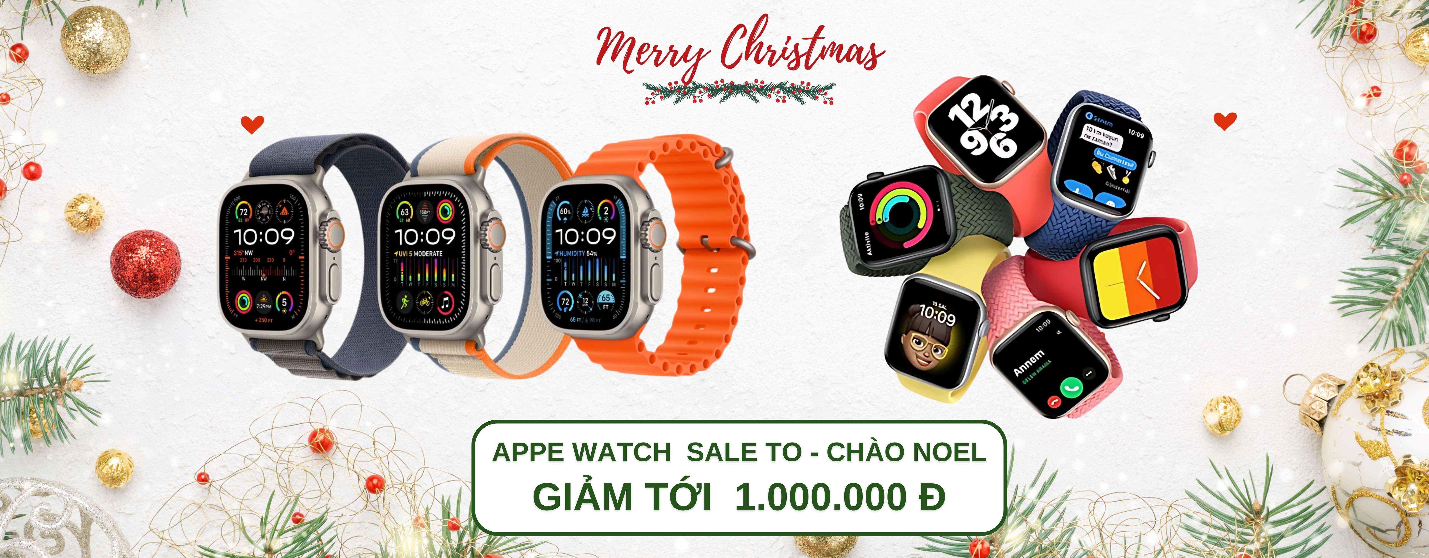 Apple Watch Sale To – Đón Noel Cùng Di Động 3 Tốt