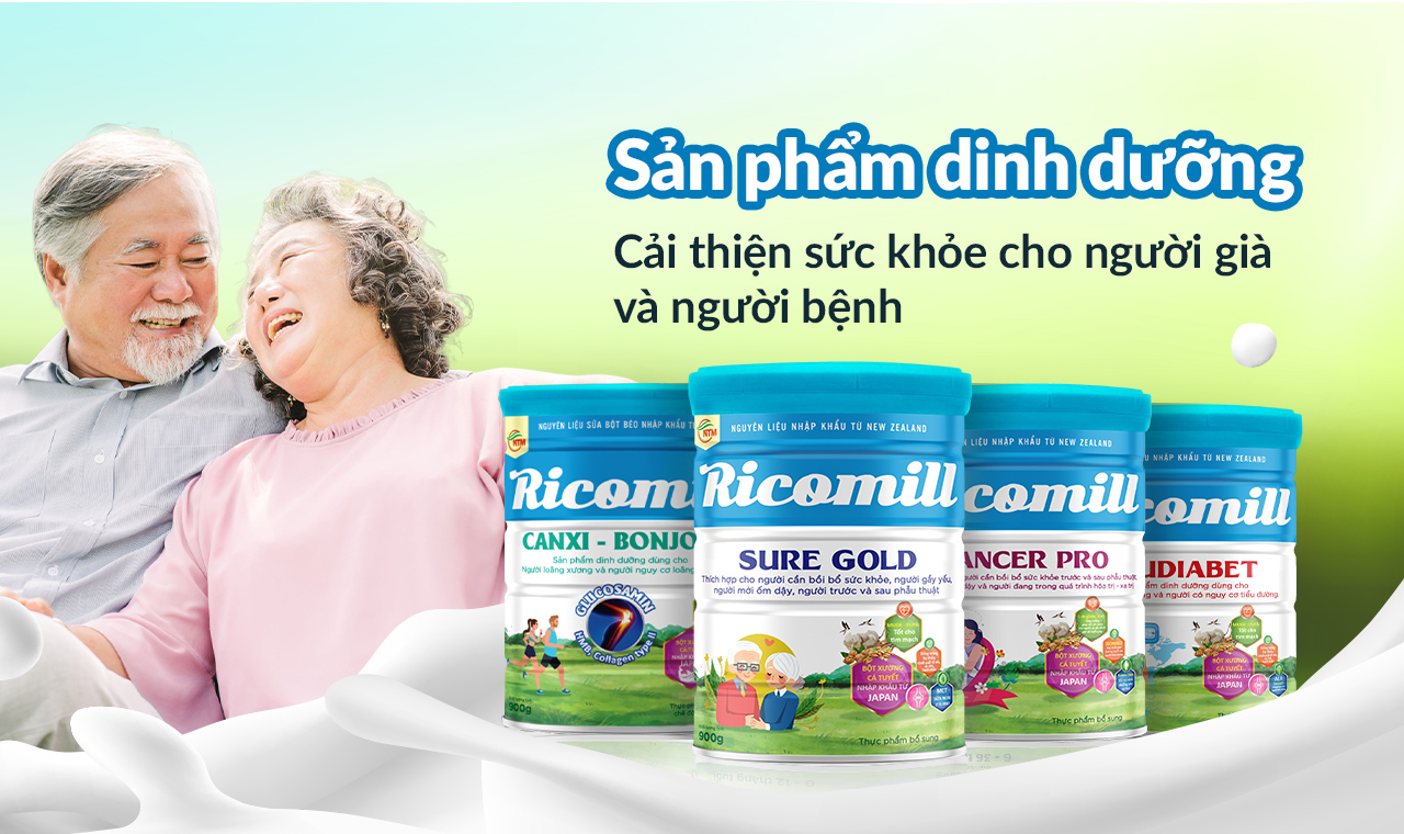 Dinh dưỡng cho người già và người bệnh 