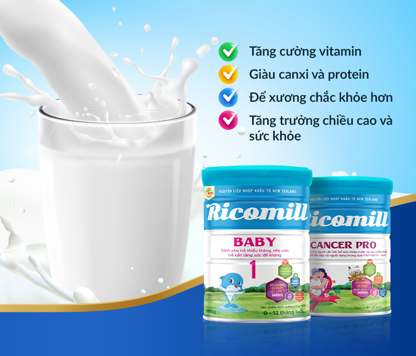 Sữa bột Ricomill