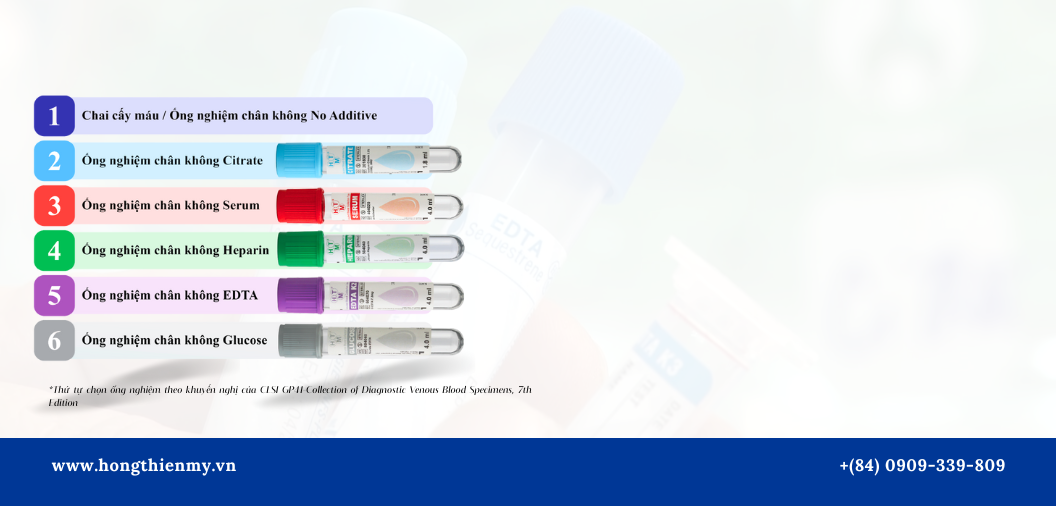 Ống Nghiệm Lấy Máu <br/>Chân Không