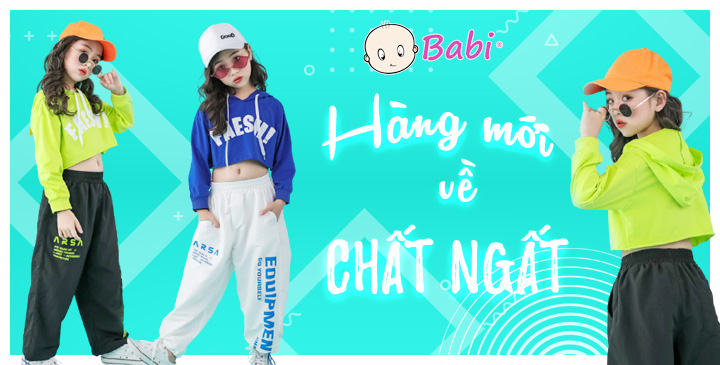 Quần áo cho bé Cool ngầu