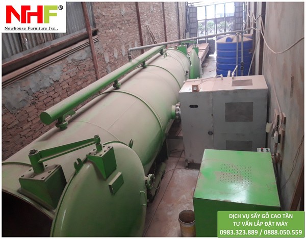 Dịch vụ sấy gỗ tự nhiên dùng công nghệ cao tần