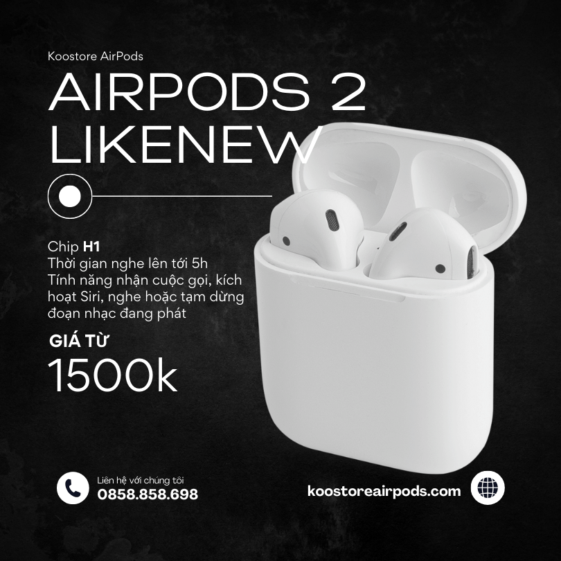 AirPods 2 New/Likenew