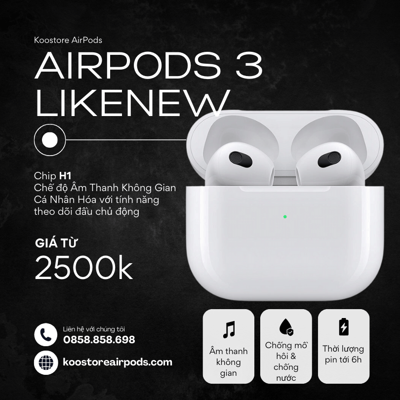 AirPods 3 New/Likenew