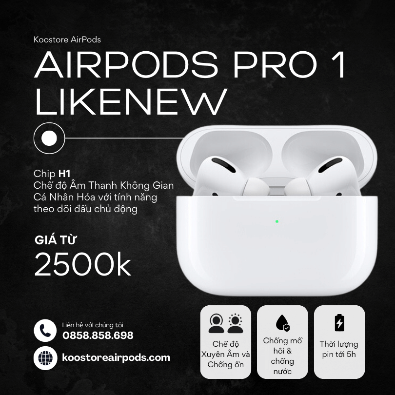 AirPods Pro Gen 1 New/Likenew