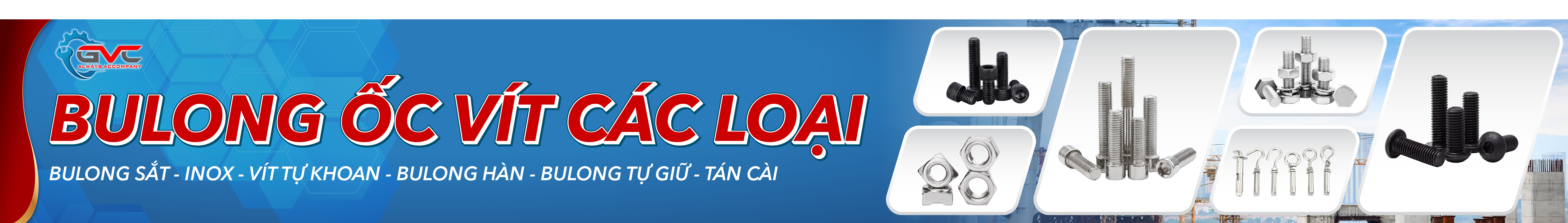 Tổng kho bu lông ốc vít