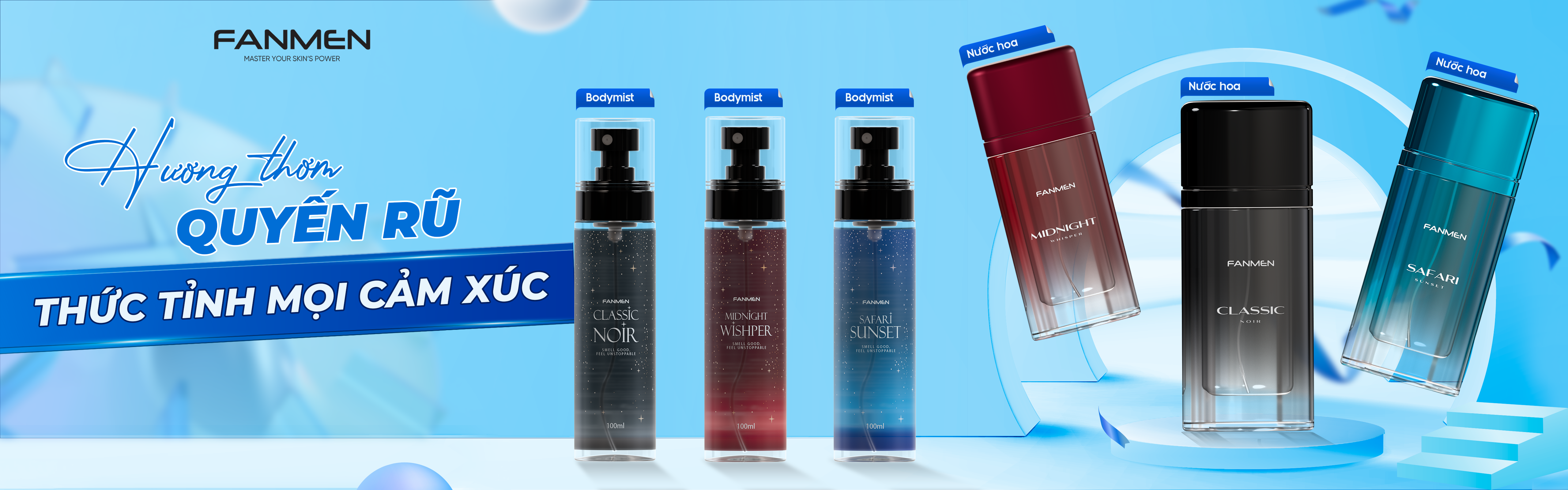 Nước hoa và bodymist Fanmen