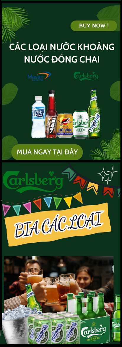 Nước uống các loại