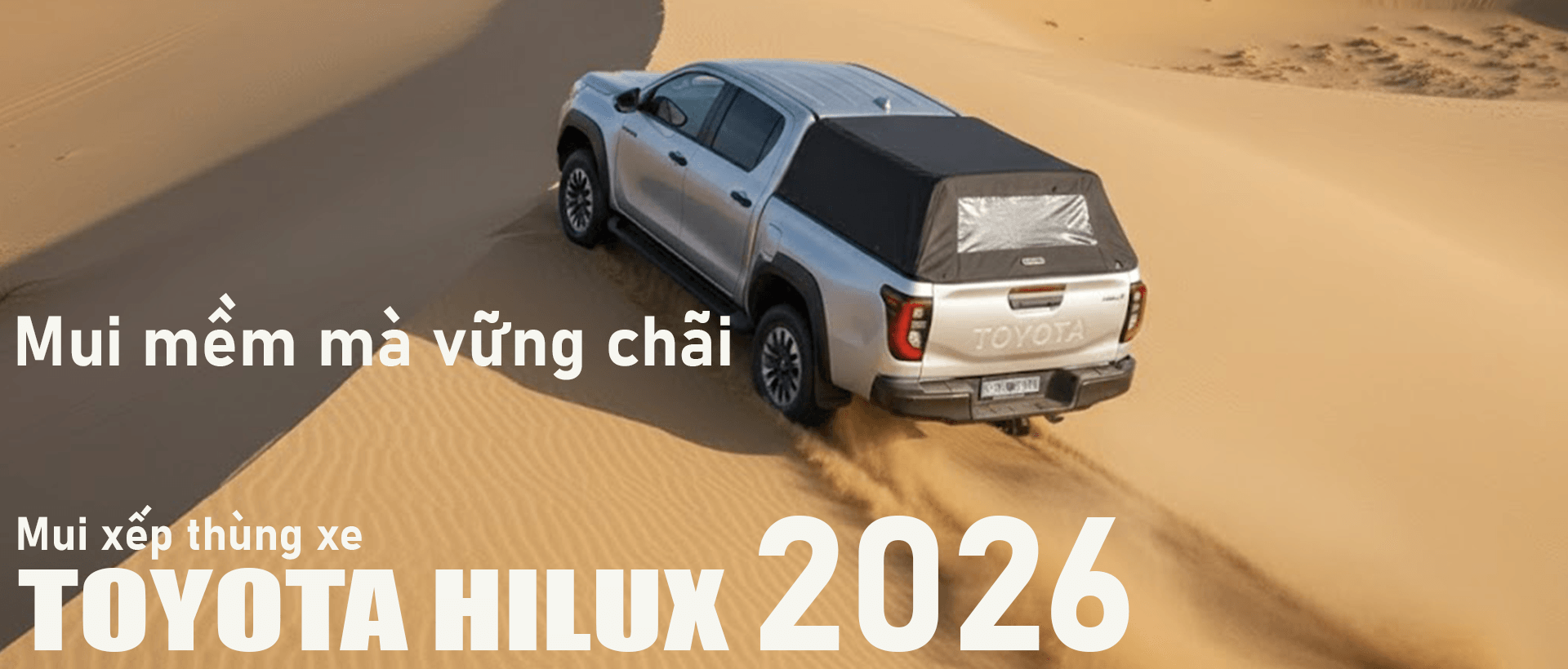 Nắp thùng Toyota Hilux 2026