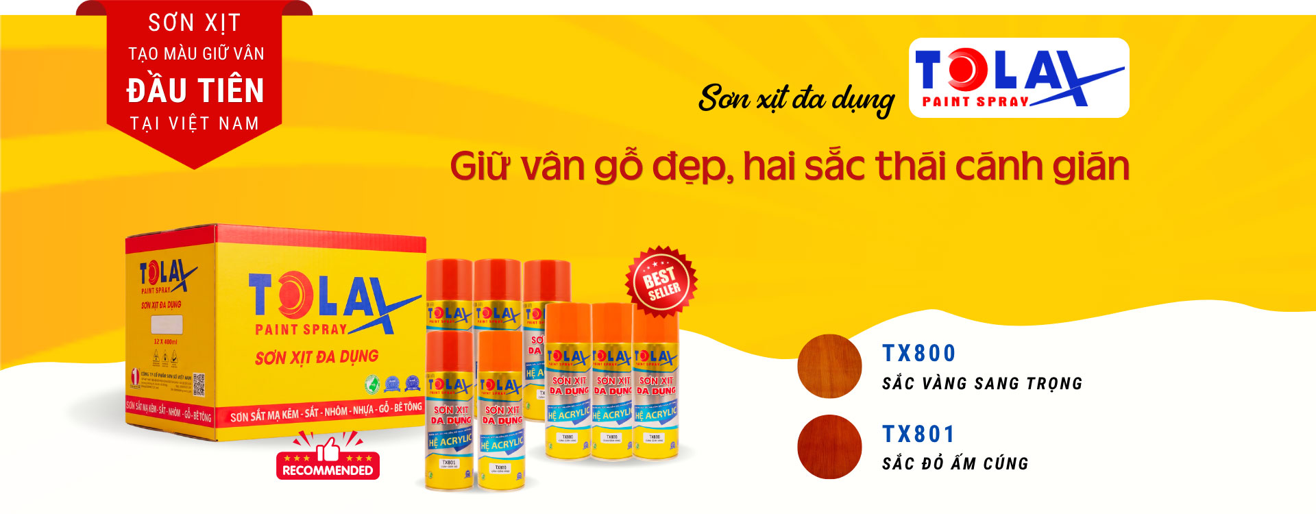 Sơn xịt Tolax