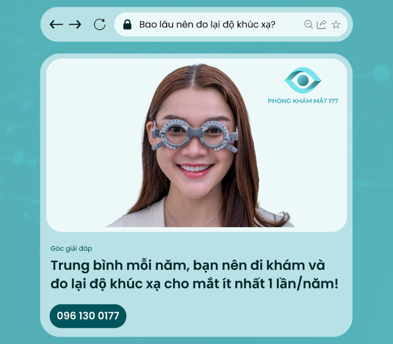 Vì sao cần thăm khám mắt định kỳ?