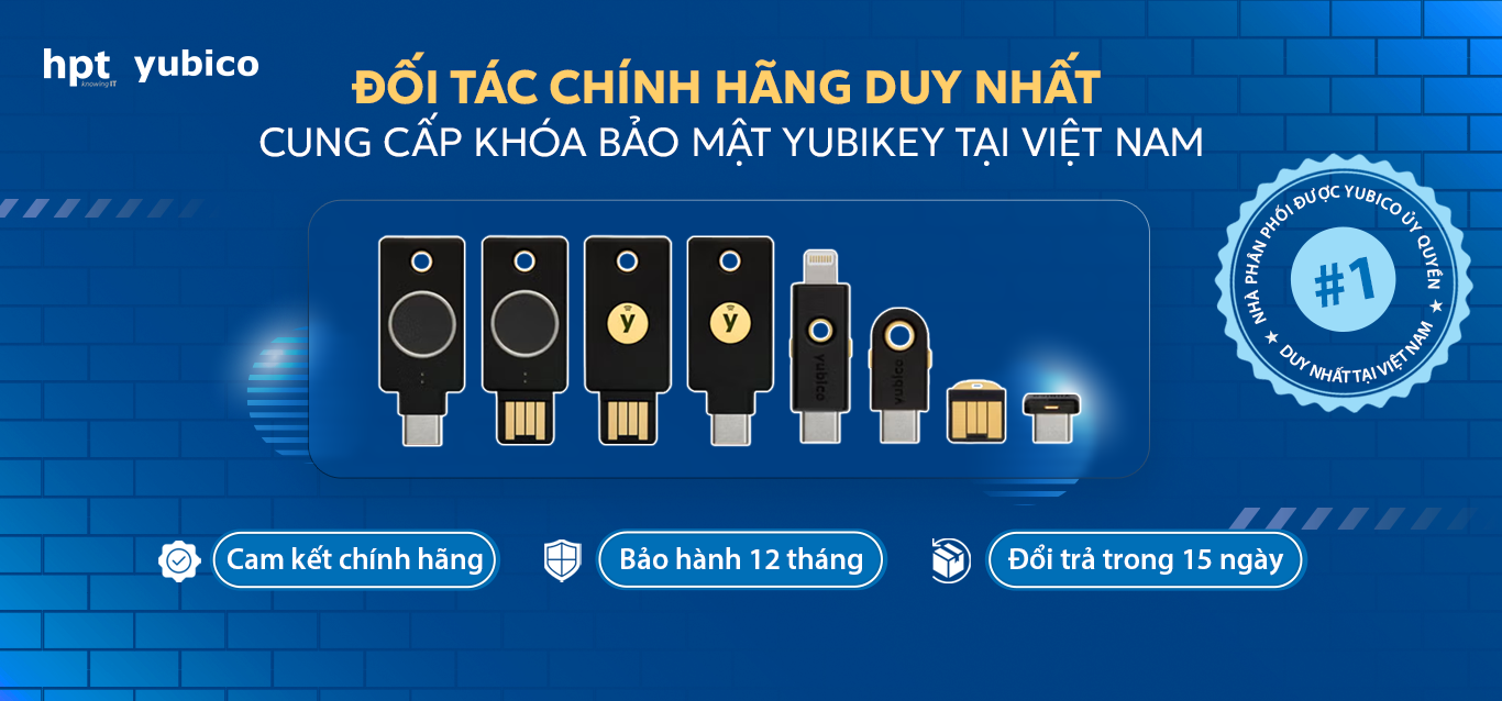 Đối tác chính hãng YubiKey tại Việt Nam