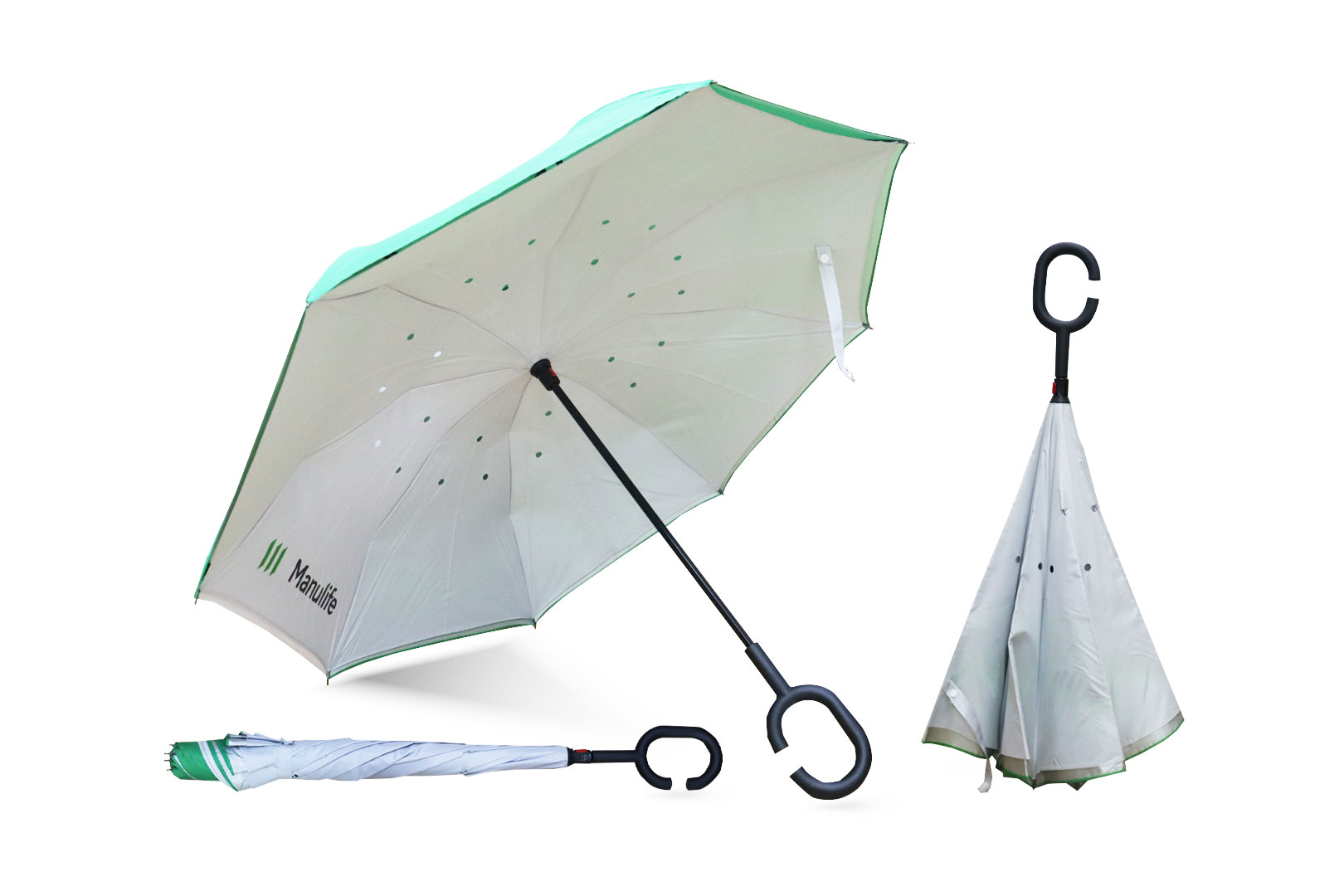 Ô dù cầm tay thông minh - Úp ngược