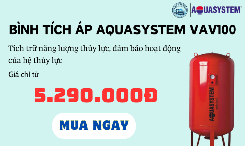 BÌNH TÍCH ÁP AQUASYSTEM VAV100