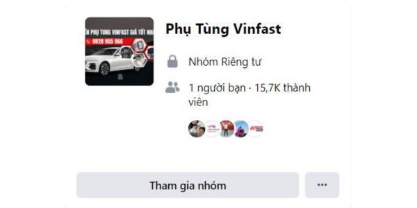 GRUOP TRAO ĐỔI MUA BÁN PHỤ TÙNG VINFAST