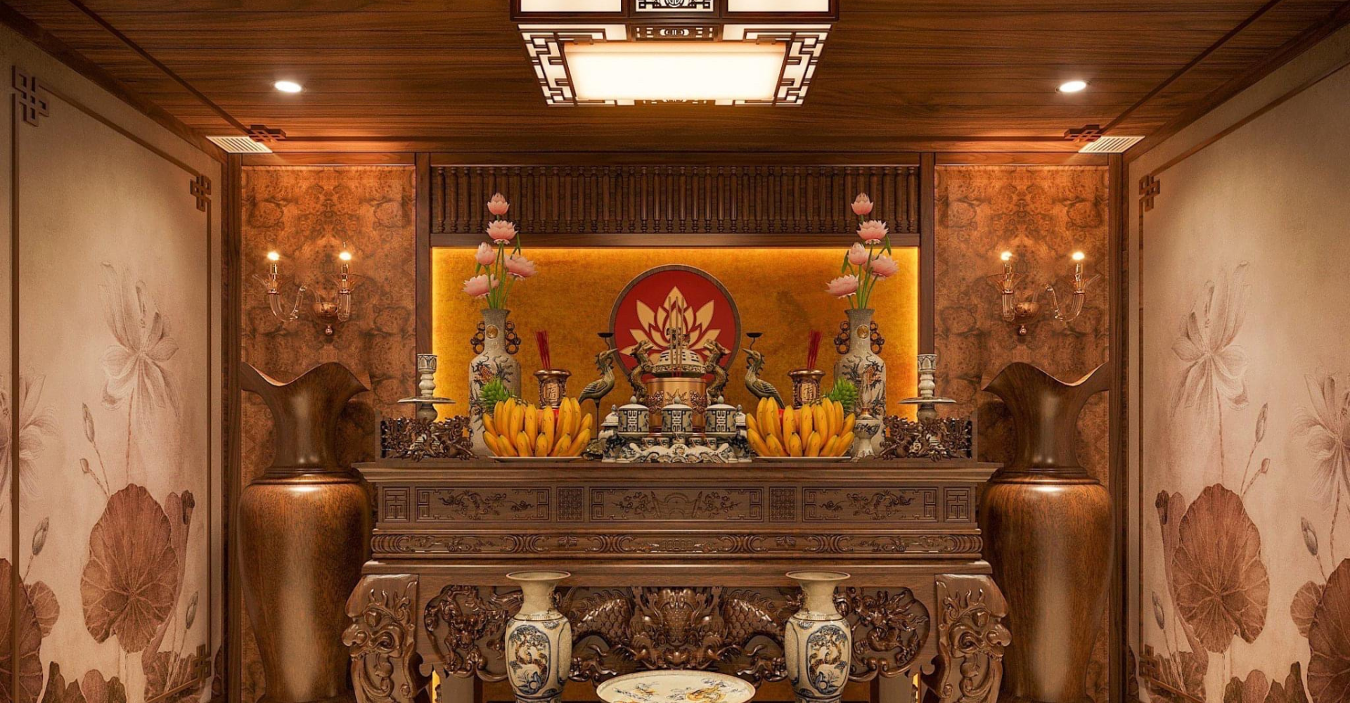 Bàn Thờ Thần Tài Ông Địa
