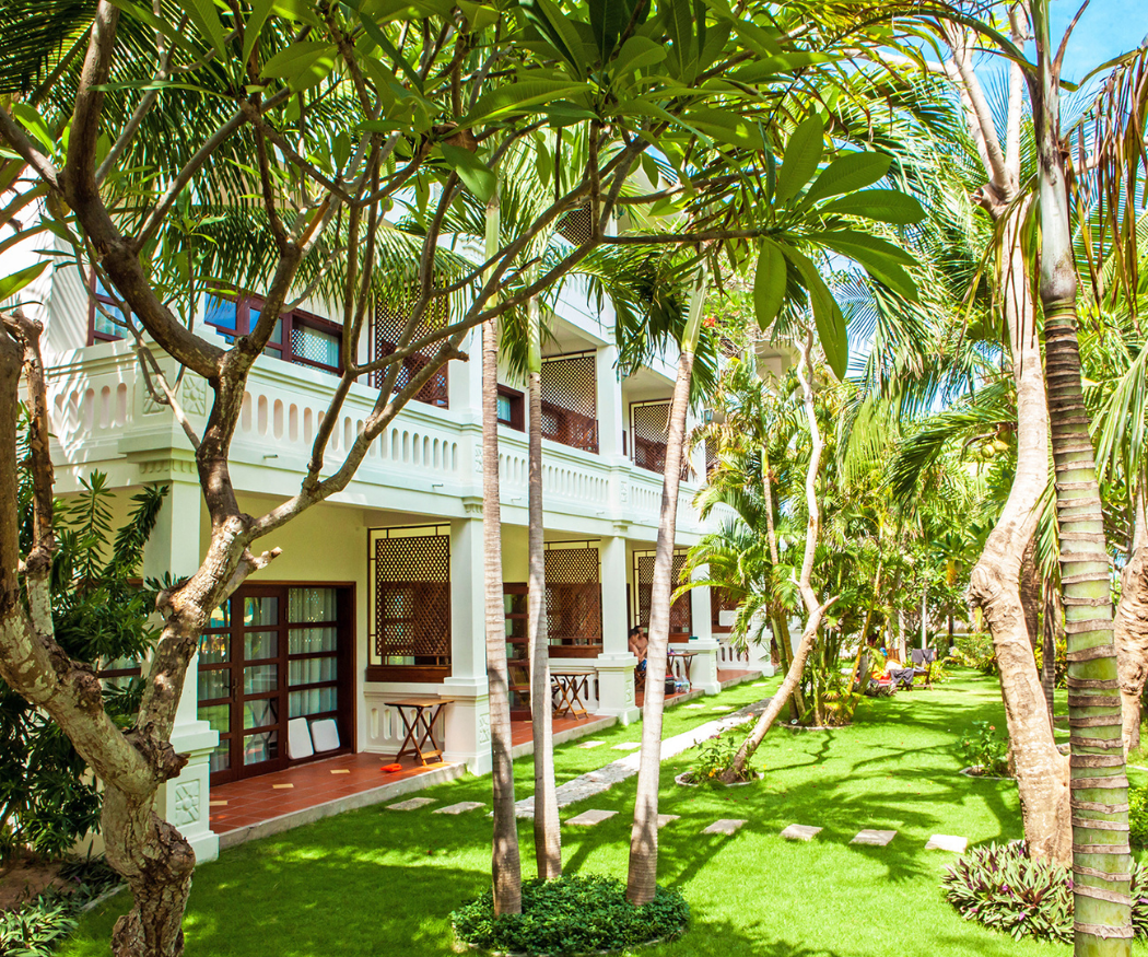 Đắm mình trong không gian xanh mát 