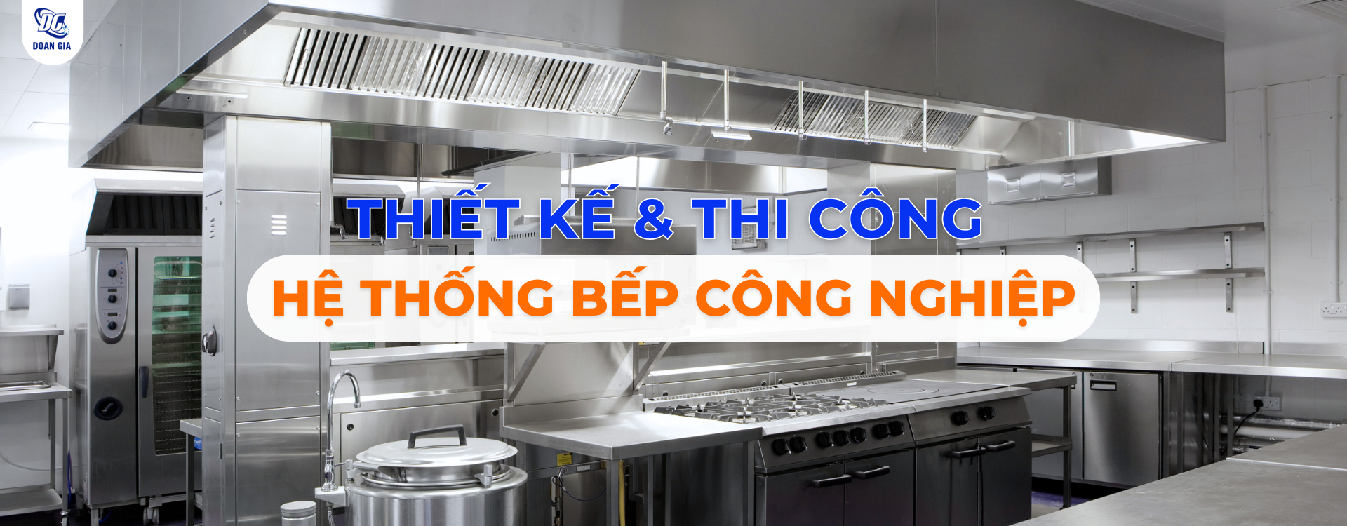 thiết kế thi công bếp công nghiệp nhà hàng