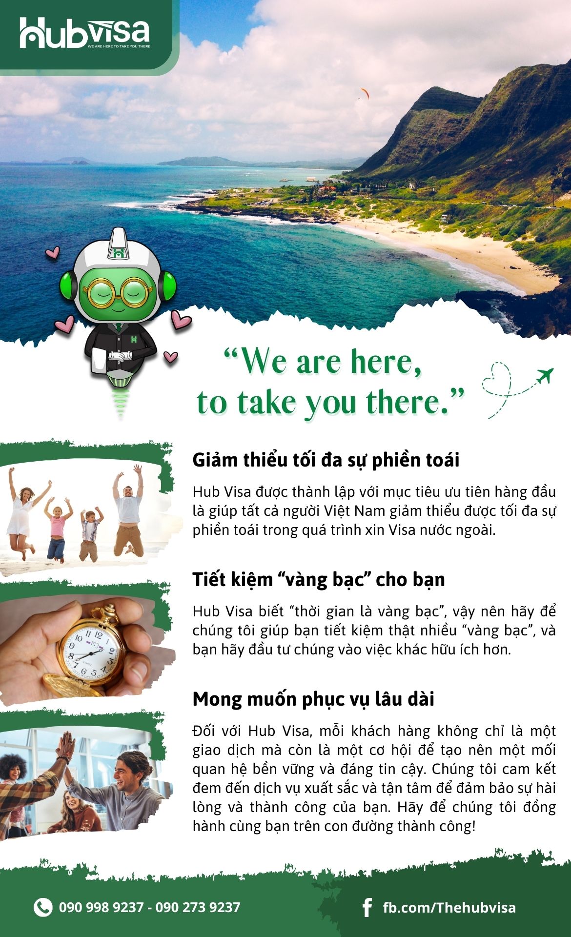 CÁC DỊCH VỤ CỦA HUB VISA